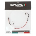 Vorfach schleppen mit köderfisch Top Game Togo - 0.57/100 n°4/0