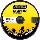 Geflochtene schnur bei vorfach halbsteif MAD Lizard Skin halbsteif green 30lb