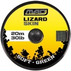 Geflochtene schnur bei vorfach MAD Lizard Skin Soft Braun 30lb