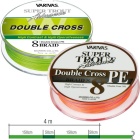 Geflochtene schnur Varivas Super Trout Double Cross - 8 lb PE 0.8 Grün