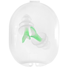 Ohrstöpsel Arena Earplug Silikon Pro - Clear/Lime
