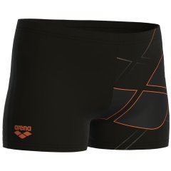 Schwimmanzug Arena Junior mark swim short-12/13 Jahre-Schwarz