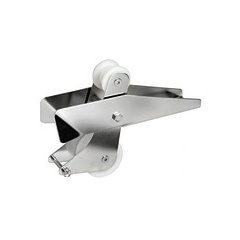 Bugrolle Osculati-Wippe aus Edelstahl max. 14 k