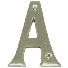 Buchstabenhöhe Décomarineaus Messing 5cm