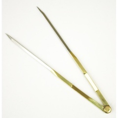 Gerader Kartenzirkel Topomarine Messing/Edelstahl