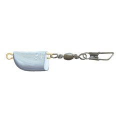 Bleie zum Werfen von Booten mit Wirbel karabiner Beutel mit 2 in 5 gr
