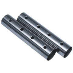 2 x Krückenverlängerungen Plastimoaus Edelstahl für Leitern