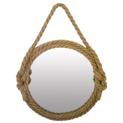 Spiegel Décomarinemit Seil - Zahl von acht Knoten