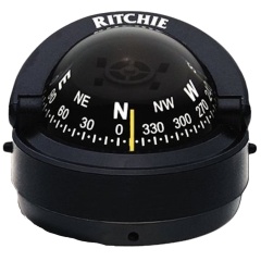 Ritchie Explorer Kompass auf Trommel Schwarz
