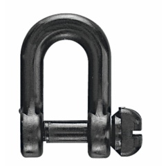 Schäkel polyamid Plastimo schwarz x2