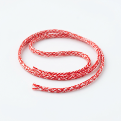 PURE DYNEMA FÜR GABELBAUM WHITE / RED 1 m