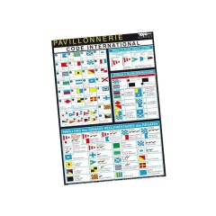 Flaggencode Topomarine Selbstklebend