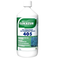 Chemische Bio-WC-Behandlung Clin'azur 405 - 1 Liter