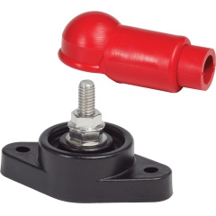 Hochstromklemme mit Isolator, Blaues Meer