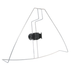 Edelstahl-Halterung Lalizas für Hufeisen-Rettungsring