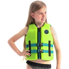 Schwimmweste Kinder Jobe Neopren 50N | Limonengrün | 176