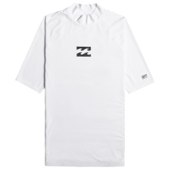 Kurzärmeliges Lycra herren Billabong All Days Weiß-S