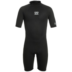 Neopren shorty kinder Billabong Intruder back zip 2 mm - Black-T.16