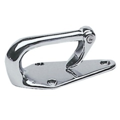 Klampe Osculati Wasserski Messing verchromt