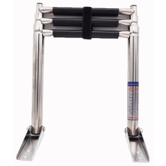 Teleskopische Badeleiter Cape Horn Edelstahl - 4 Stufen