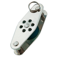 Blöck Einachsiger Wichard-Ringot aus rostfreiem Stahl - Seilscheibe 18