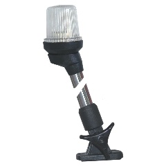 Navigationslicht auf Stenge Lalizas support schwarz - 23 cm aufklappbar