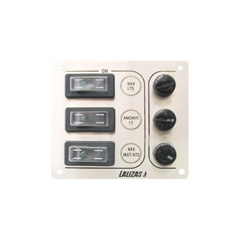 Schalttafel Lalizas 3-Wege-Metallic