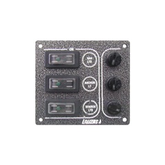 Schalttafel Lalizas grau - 3-Wege