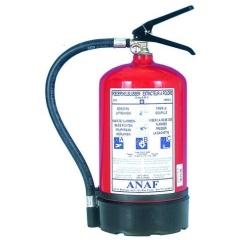 4WaterPulverlöscher 6Kg - Mit Manometer