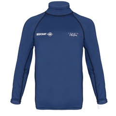 Rash Guard Beuchat Atoll - Junior - Ultra Blau - Größe 8-10 Jahre