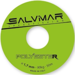 Spule SalviMar Polyester Ø 1,7mm/90kg - grün sauer- 400 m