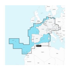 Karte Navionics + Large Platinum - N-NPEU646L - West- und Mitteleuropa