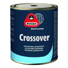 Selbstpolierendes Antifouling BOERO Crossover 2 ,5L Schwarz