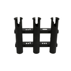 Schwarze Seanox PVC-Tür Angelrute - 3 Rohre