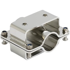 Doppelflansch aus Edelstahl Seanox für Angelrute-Tür - Edelstahl Durchmesser 36 bis 50mm