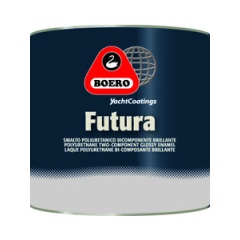 2 Komponenten Bootslack BOERO Futura Polyurethan - 0,75L - Oyster White