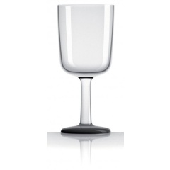 CouleurmerPalmweinglas schwarz x4