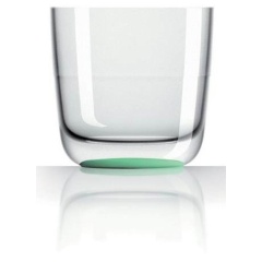 Green CouleurmerPalm Whisky-Glas x4
