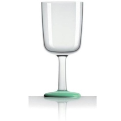CouleurmerPalmweinglas grün x4