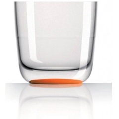 CouleurmerPalm-Whisky-Glas orange x4