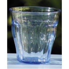 Glas CouleurmerSt. Barth blaues Acryl X1