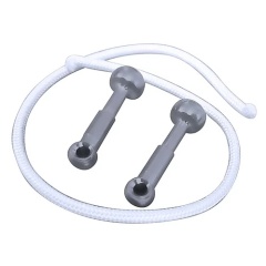 Alu-Einsatz Epsealonzur Montage von Bungee-Seilen mit Ligaturen