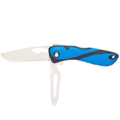 Couteau pliable Plastimo Offshore démanilleur épissoir bleu noir