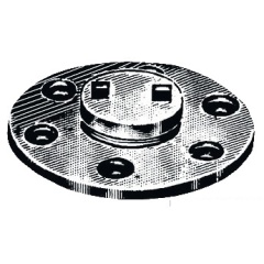 Abflussschlauch Osculati Messing verchromt 20 mm