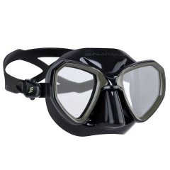 Speerfischen maske Salvimar Morpheus Antibeschlag Schwarz/Olive