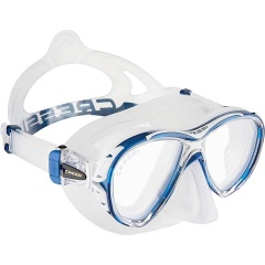 Tauchmaske Cressi Naxos Transparent/Blau