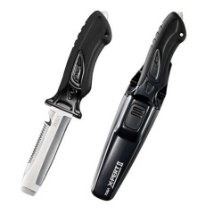 Tusa X-Pert II Tauchermesser, schwarz