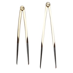 Kompass gerade Bronze Lalizas 20.3cm