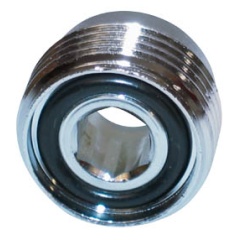 DIN/INT-Ventiladapterdeckel mit Dichtungen