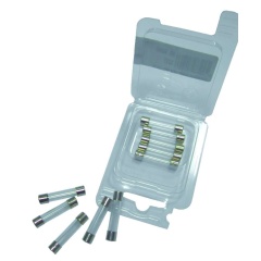 5 Fusibles VDM en verre 5X20mm 2A